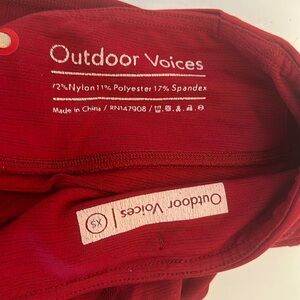 Outdoor Voices Ruby Leggings XS